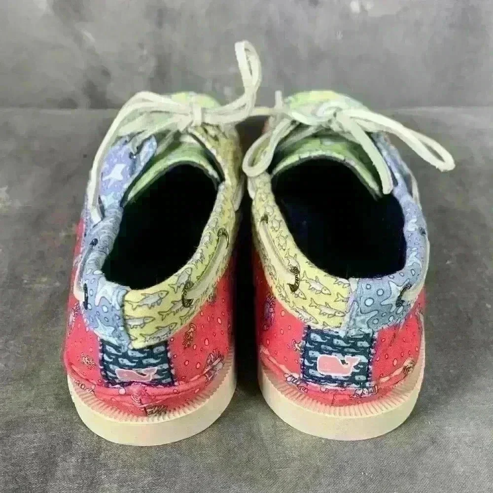 Sperry Vineyard Vines Boat Shoes KIDS size 1m - Picture 6 of 7